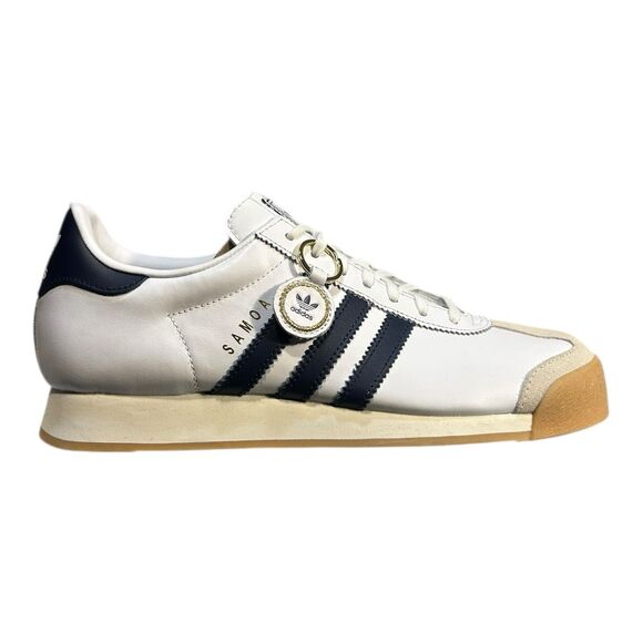 Adidas Samoa IF7164 Men’s Size 9 Cloud White Night Indigo Shoes New w/o Box - Picture 1 of 8